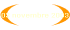 03 novembre 2003