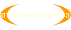 07 novembre 2003
