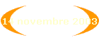 14 novembre 2003